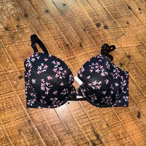 Victoria’s Secret floral print lined Demi 32DDD bra